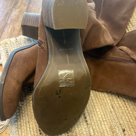 Tall Dolce Vita Suede Boots Sz 9 - Picture 9 of 11